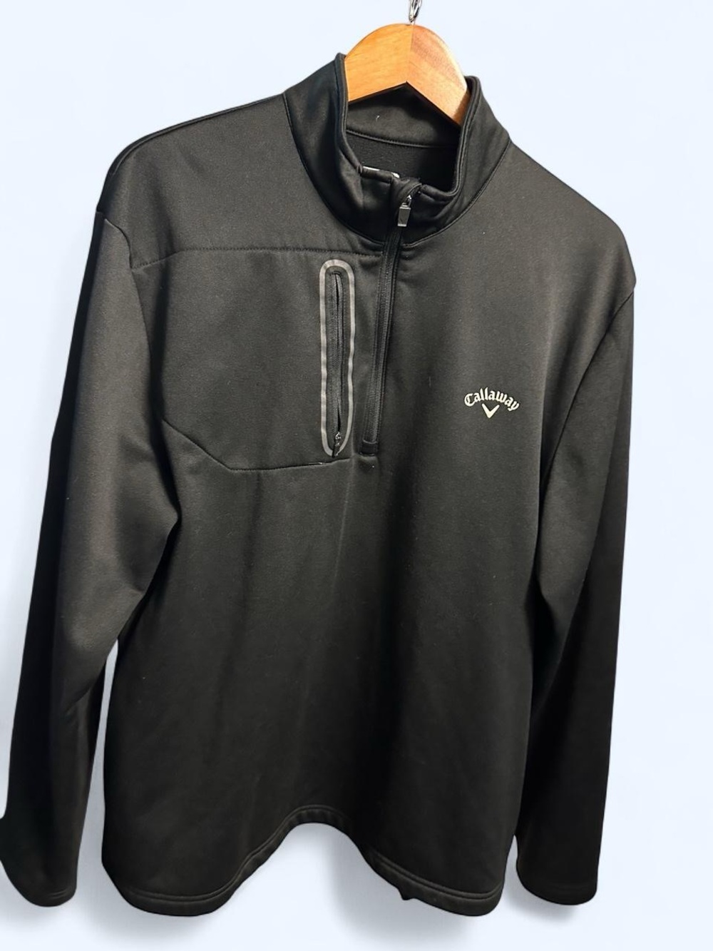 Callaway Men’s Black Quarter-Zip